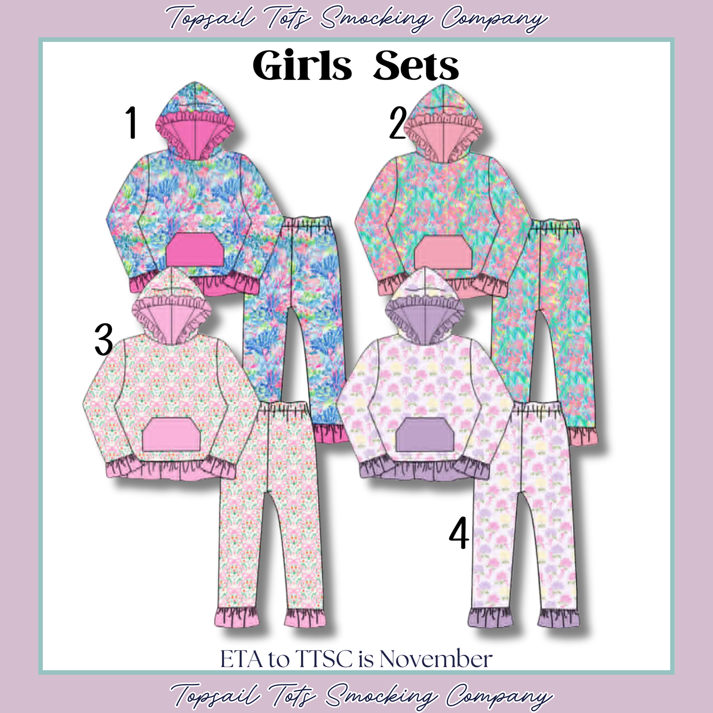 *November ETA* - Girls Sets