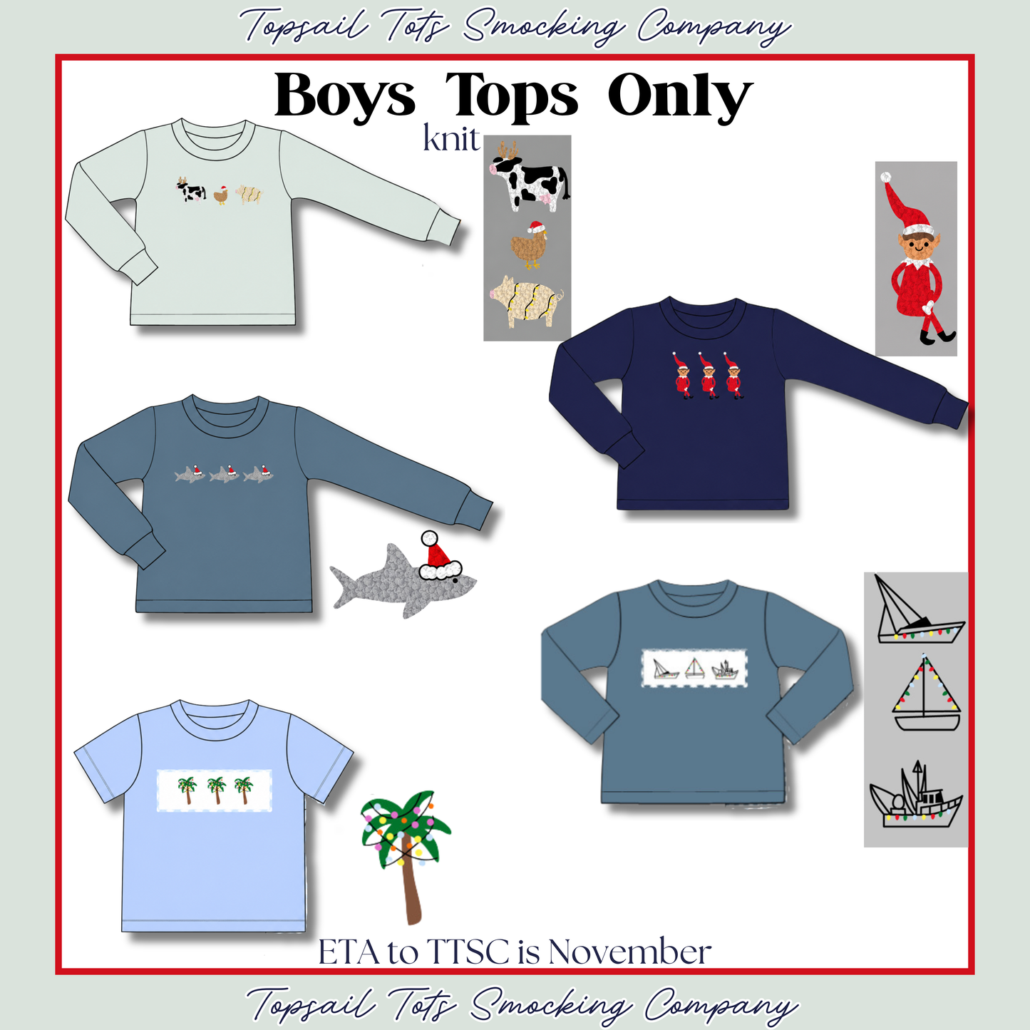 *november eta* Boys Tops Only (Copy)