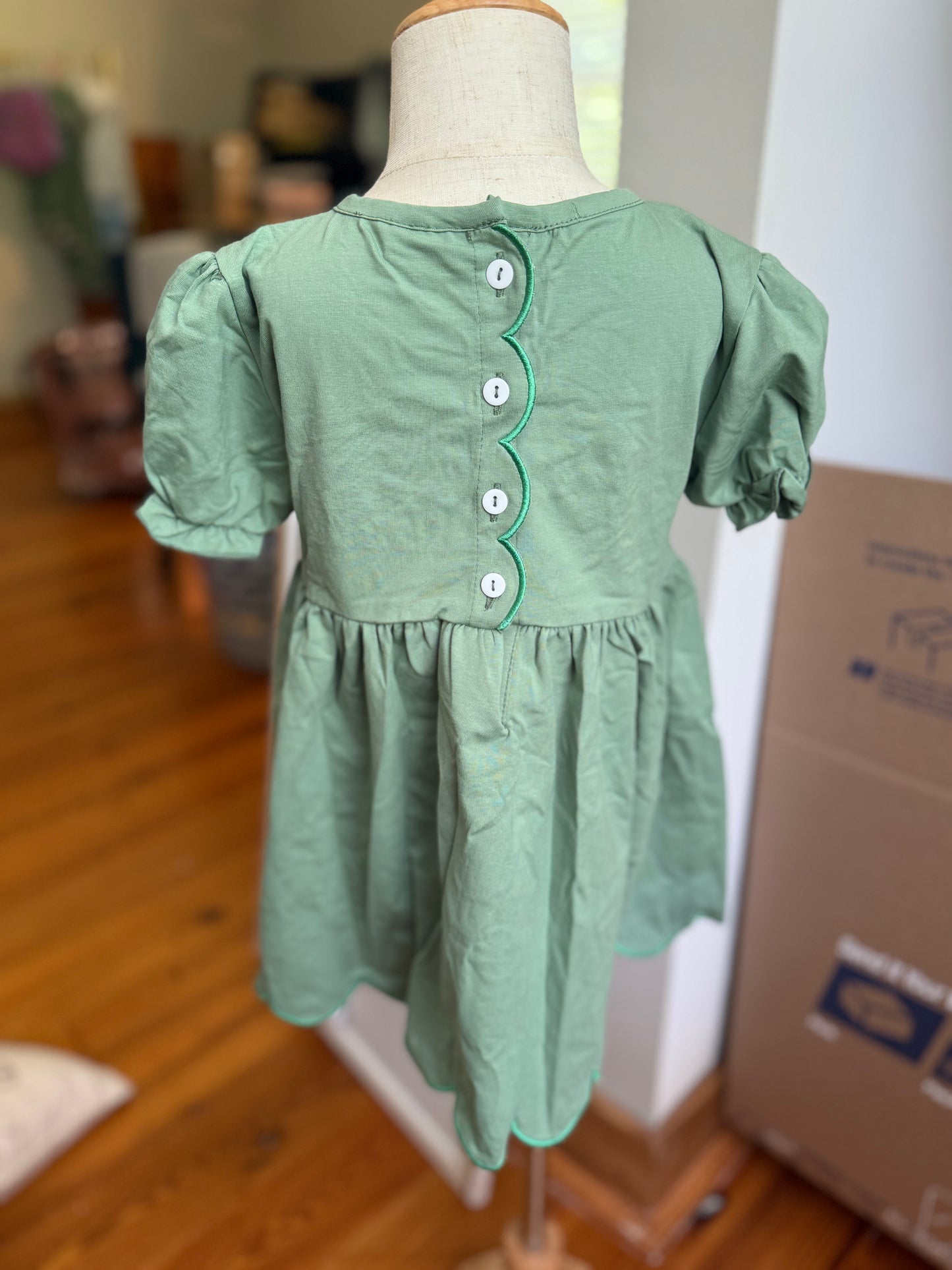 Girls Five Little Ducks French Knot Shirt