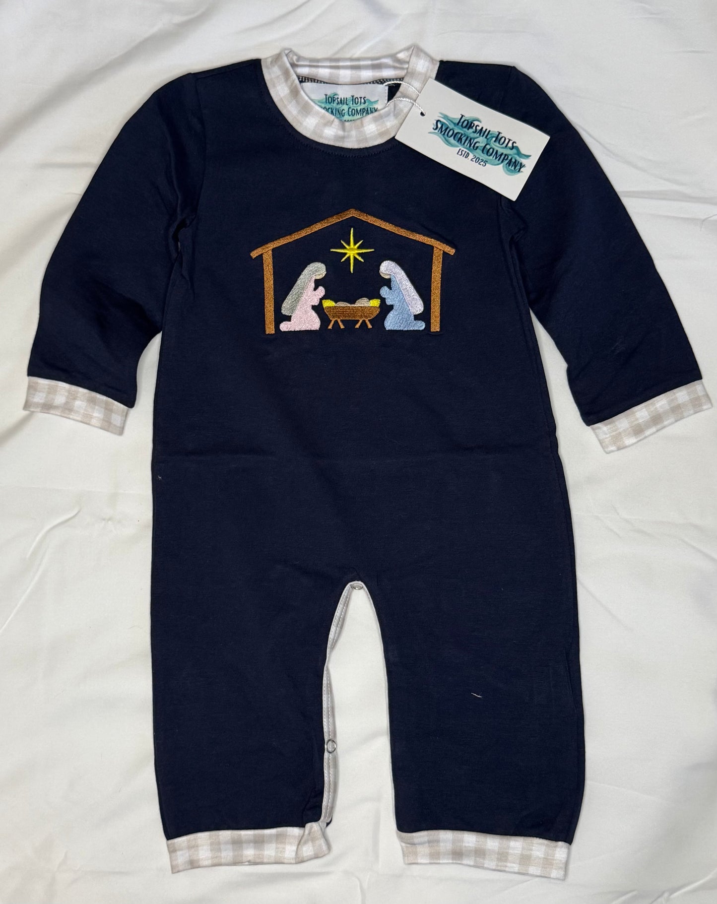 Boys Nativity Romper