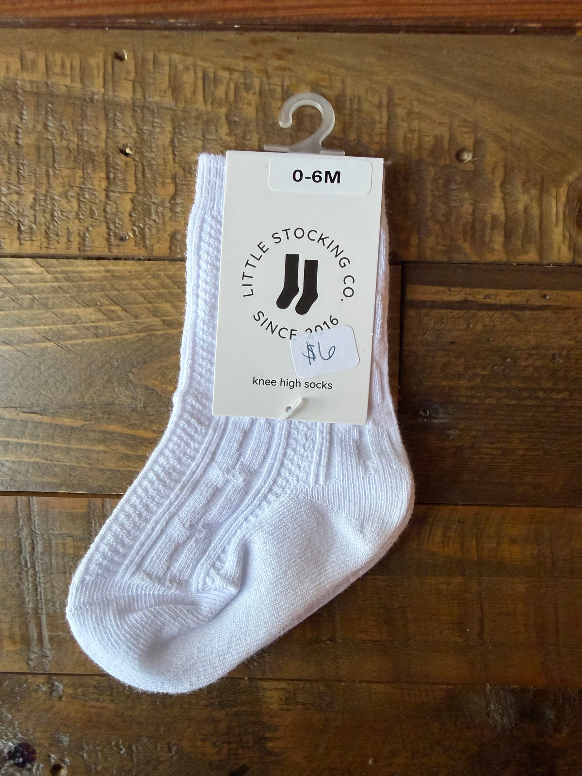 0/6m White Stockings