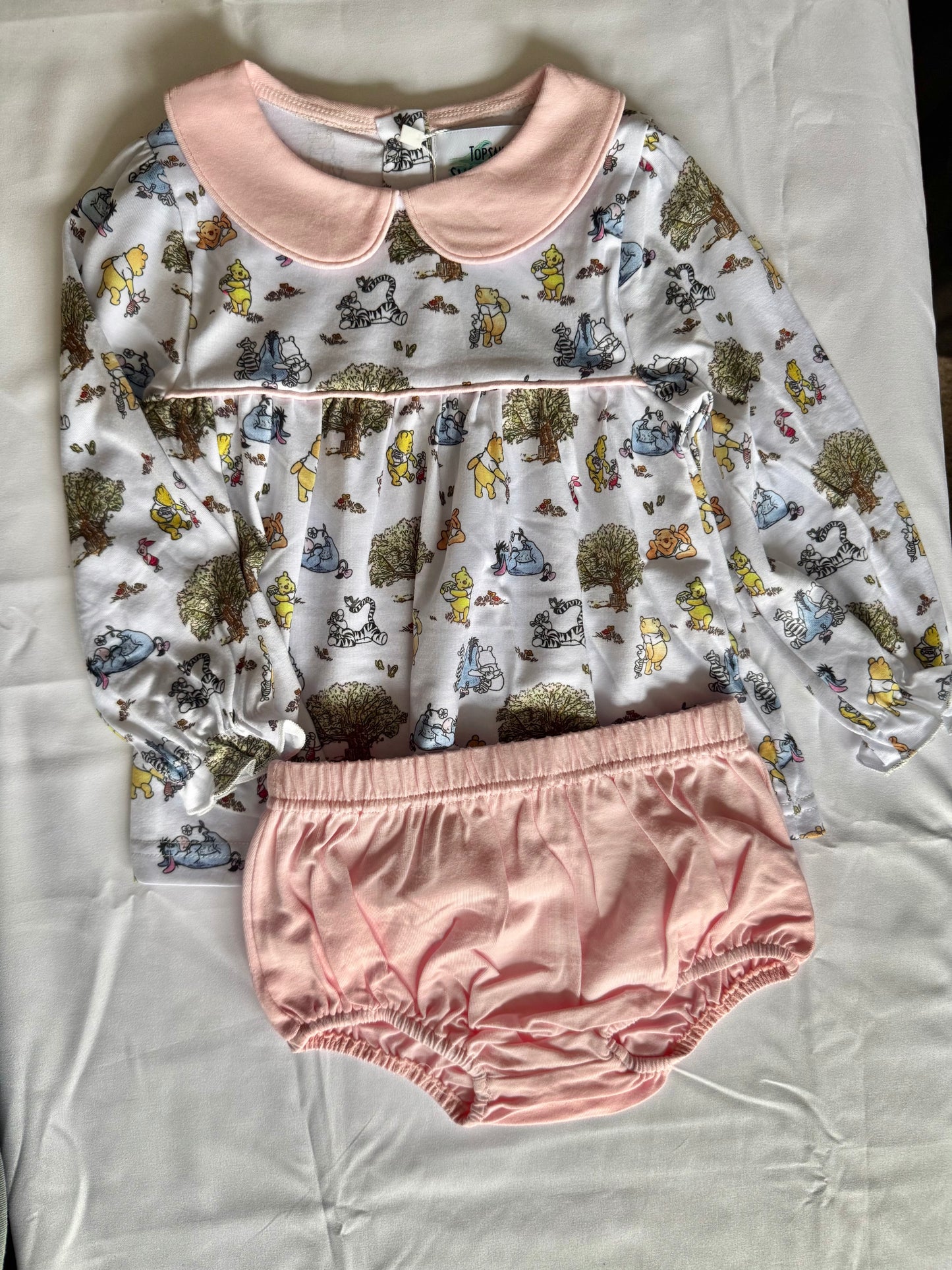 Hundred Acre Woods Girls Bloomer Set
