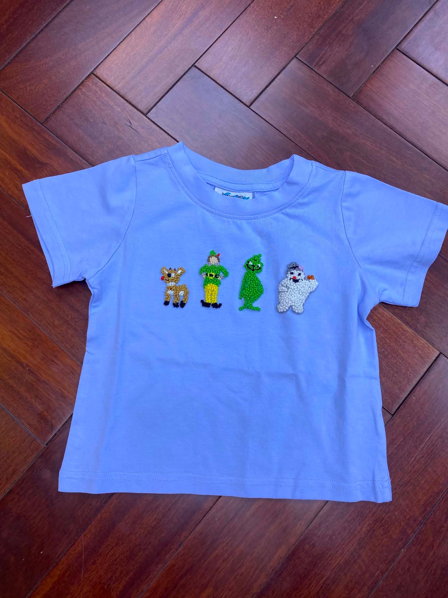 Christmas Characters Boys Top Only