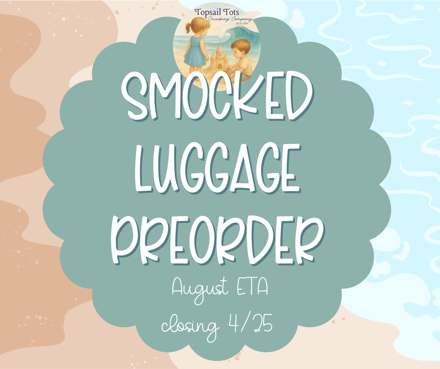 Smocked Luggage Preorder