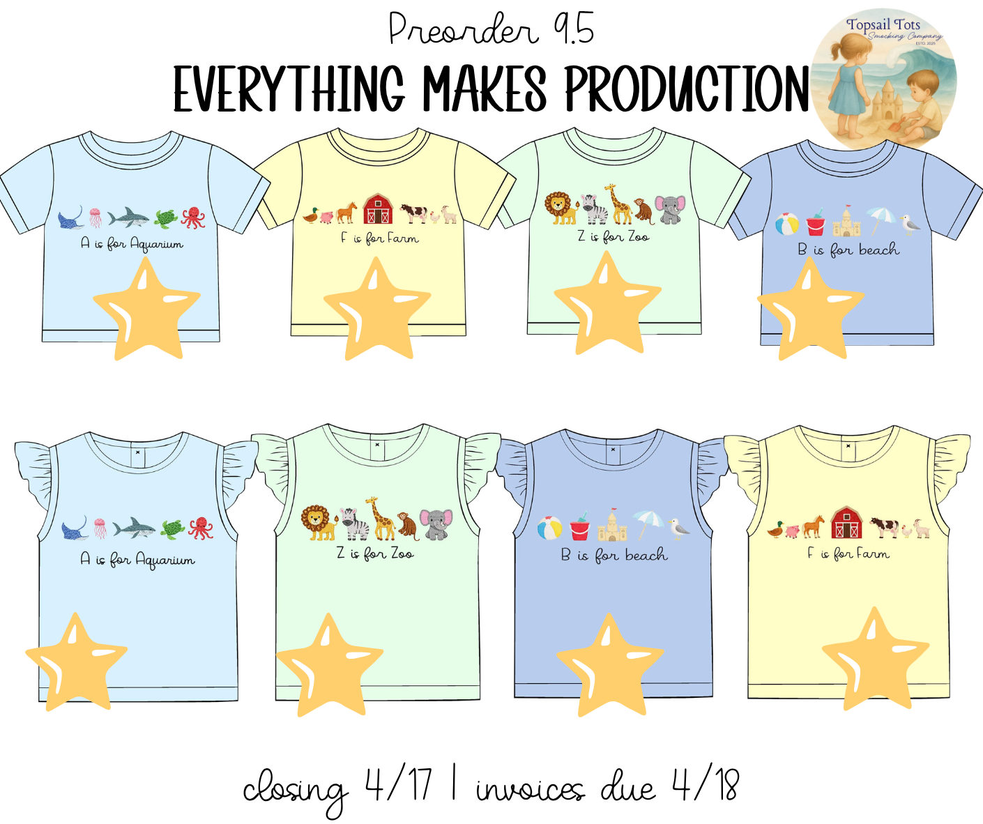 Preorder 9.5 Shirt Only *July Eta*