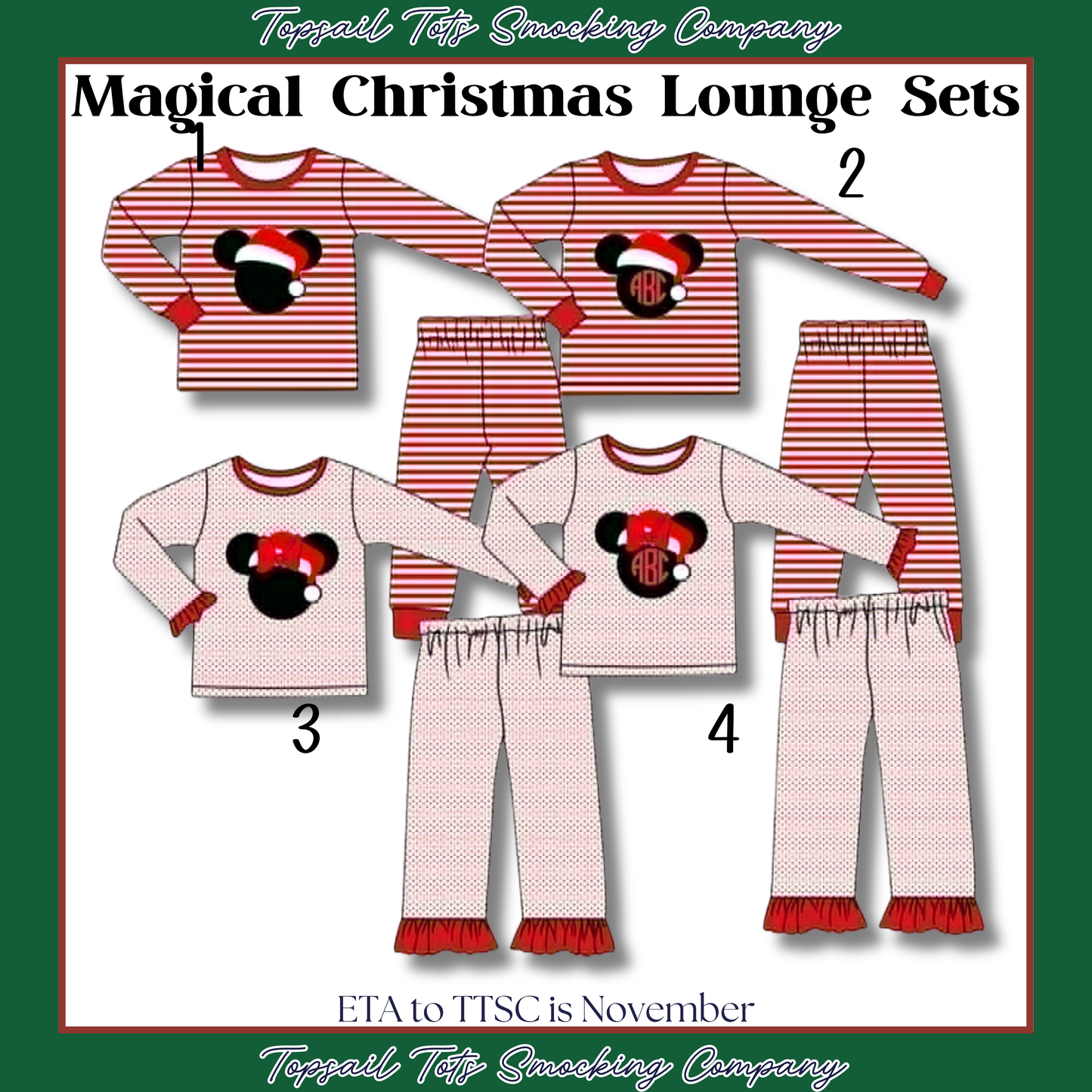 *November ETA* -Magical Christmas Lounge Sets