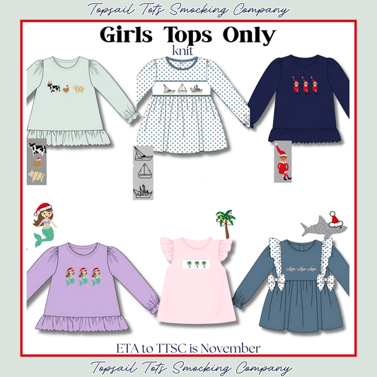 *november eta* Girls Tops Only
