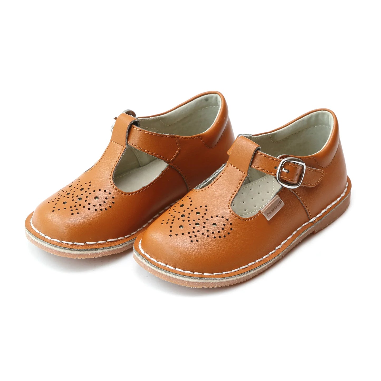 Olie T-Strap Leather Mary Jane