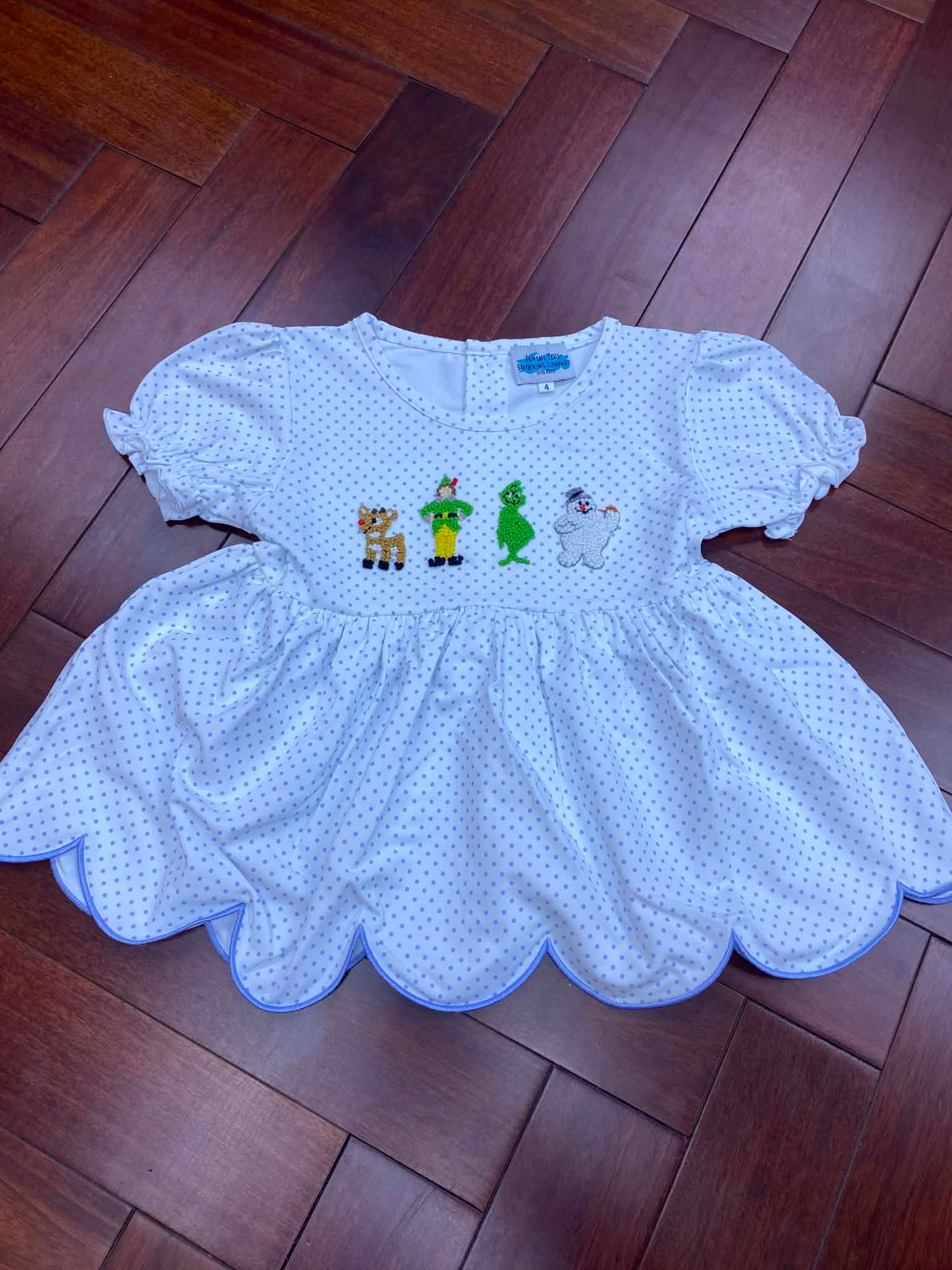 Christmas Characters Girls Top Only