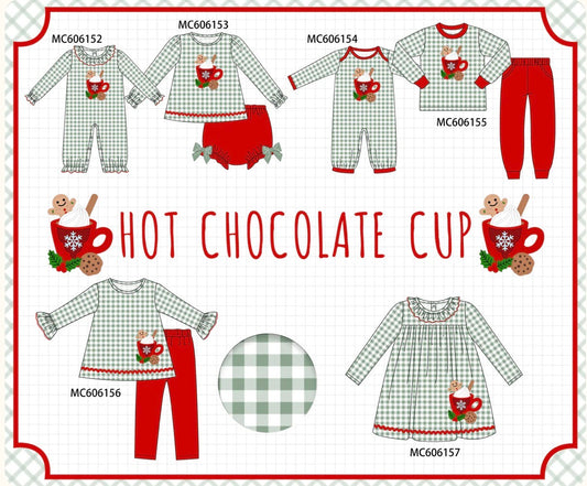*end of November eta* Applique Hot Chocolate