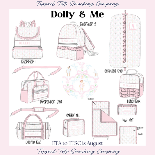 Girls Dolly & Me Luggage Collection *august eta*