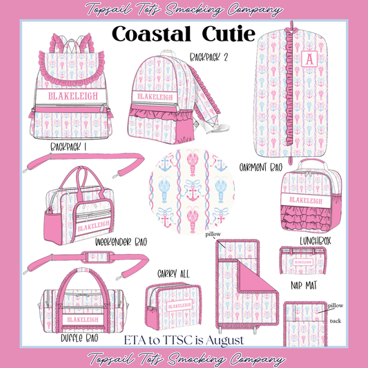 Girls Coastal Cutie Luggage Collection *august eta*