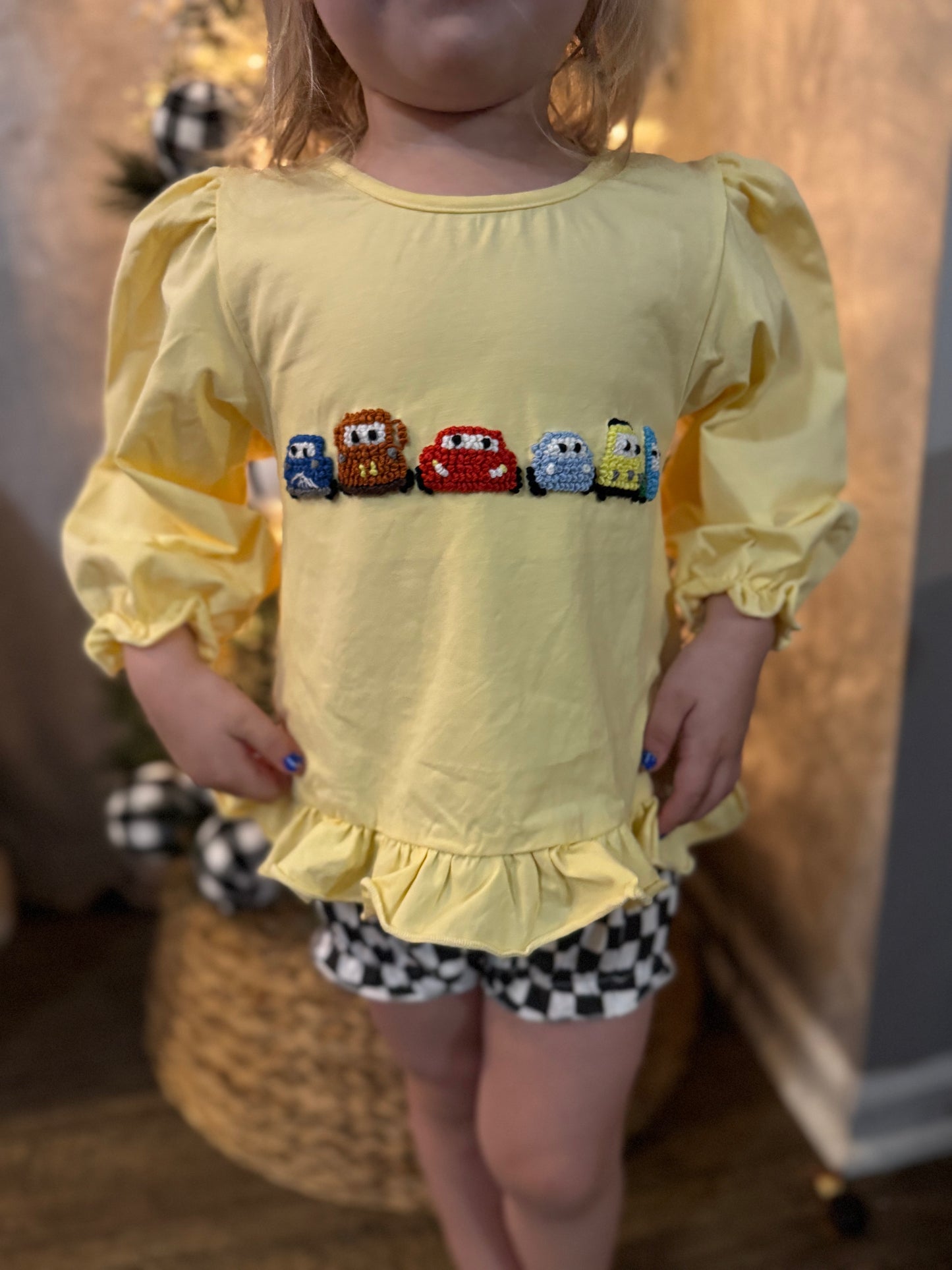 Car Friends Girls Bloomers Set