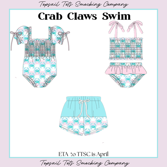 Crab Claws Swim