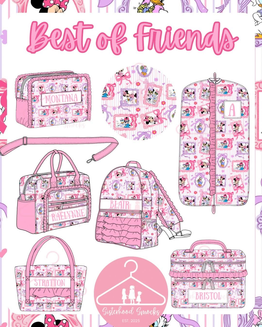 Best of Friends Luggage-ETA NOVEMBER