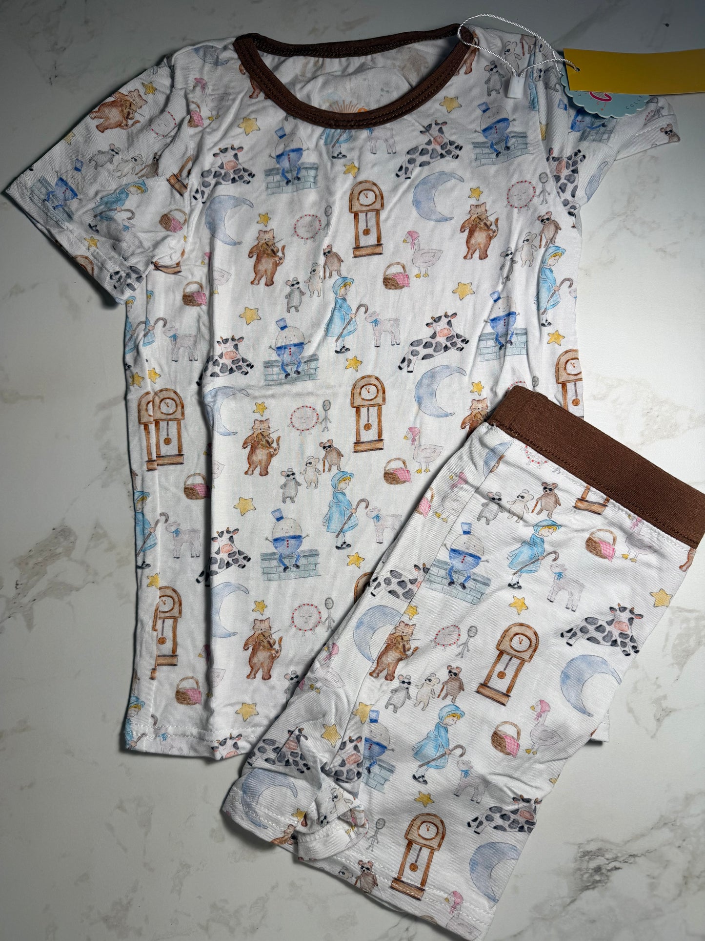 Nursery Rhyme Short Pajama Set