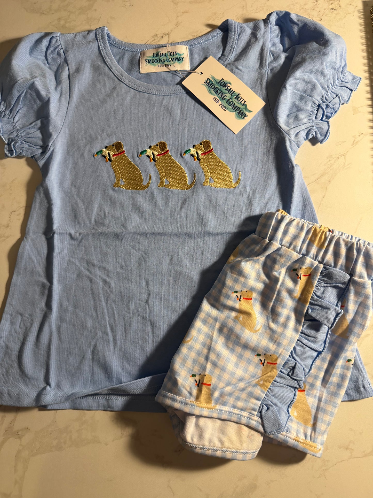 Ducks & Dogs Short Set - 5/6