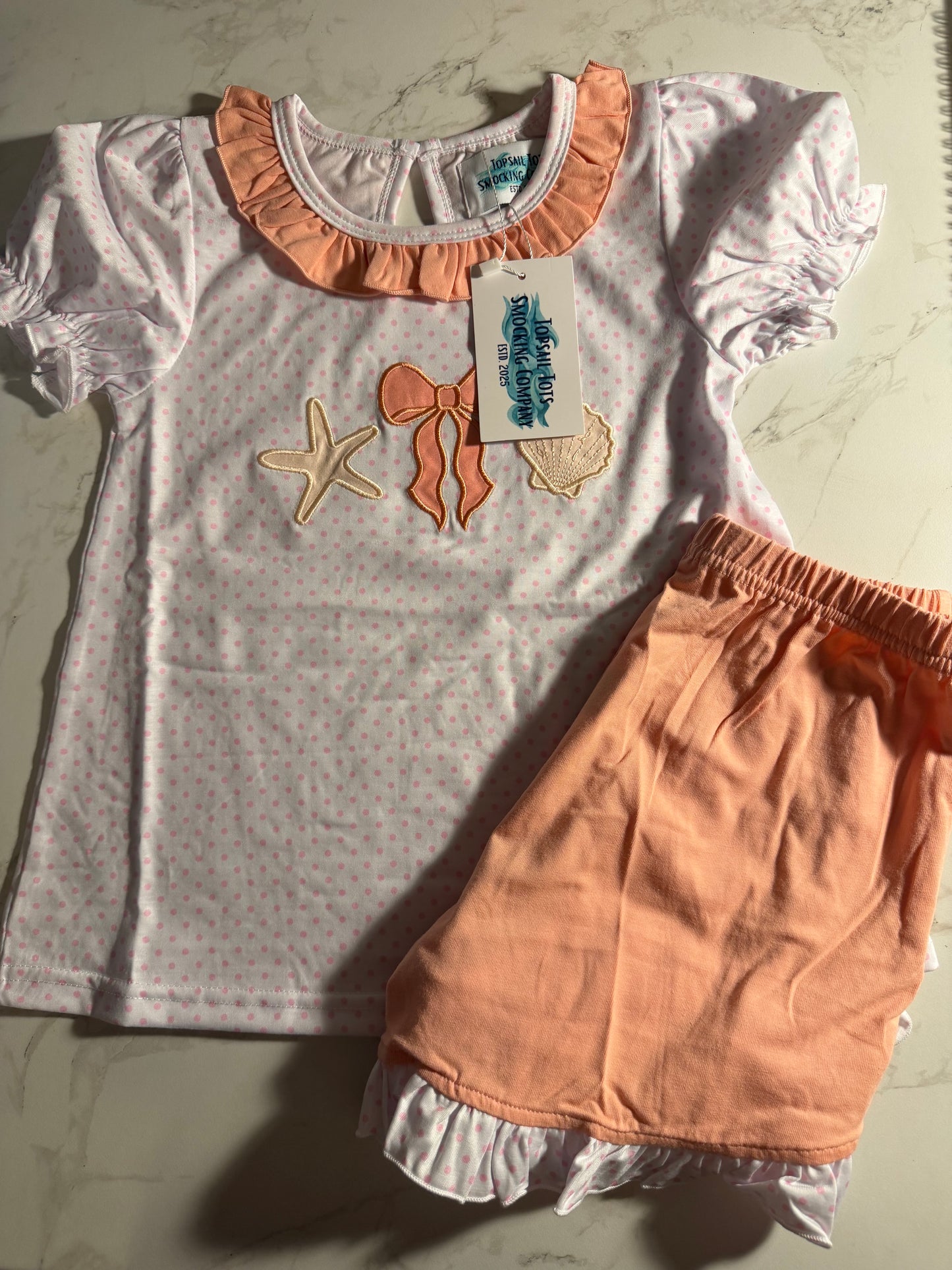 Seaside Sweetheart Short Set- 5/6