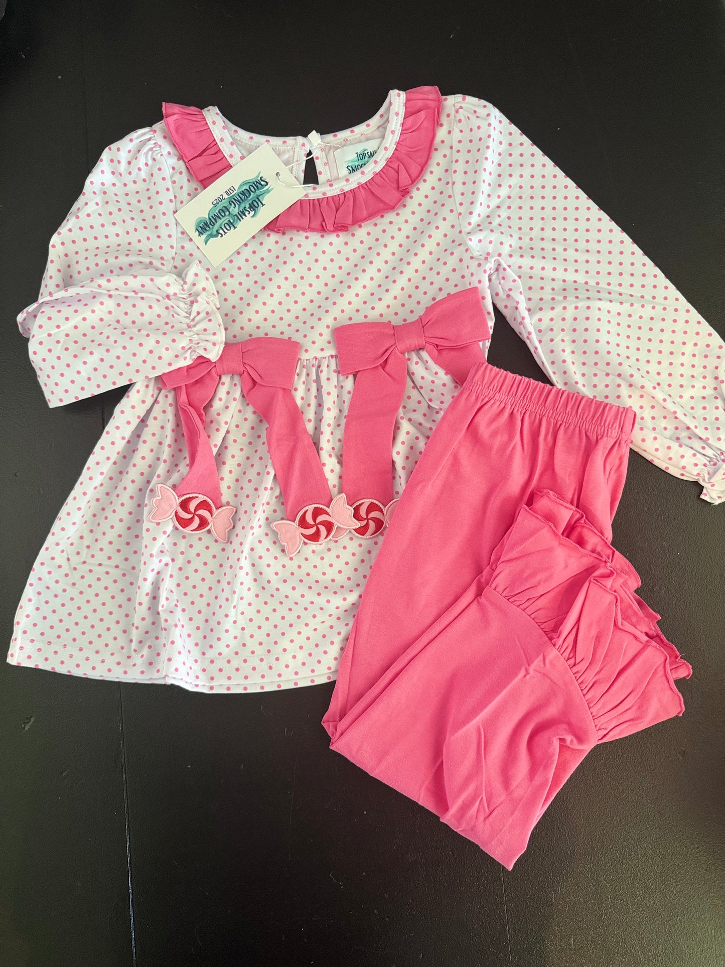 Candy & Bows Pants Set