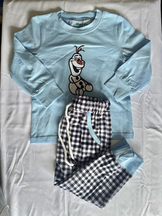 Snowman Boys Pant Set