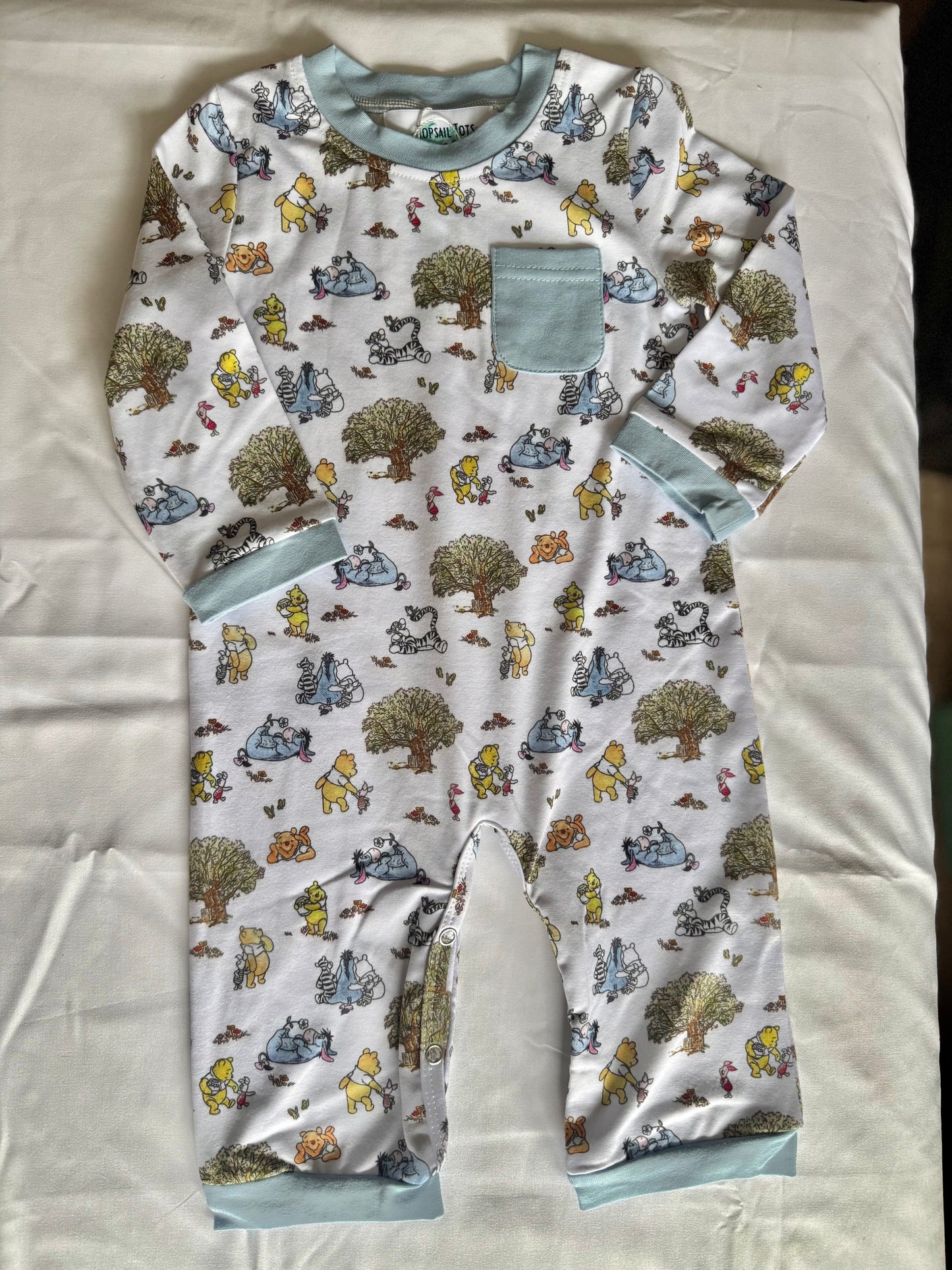 Hundred Acre Woods Boys Romper