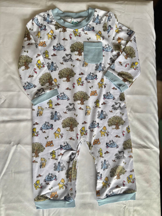 Hundred Acre Woods Boys Romper