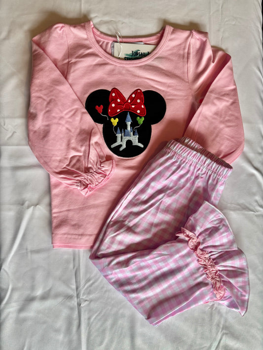 Castle Mouse Girls Pant Set