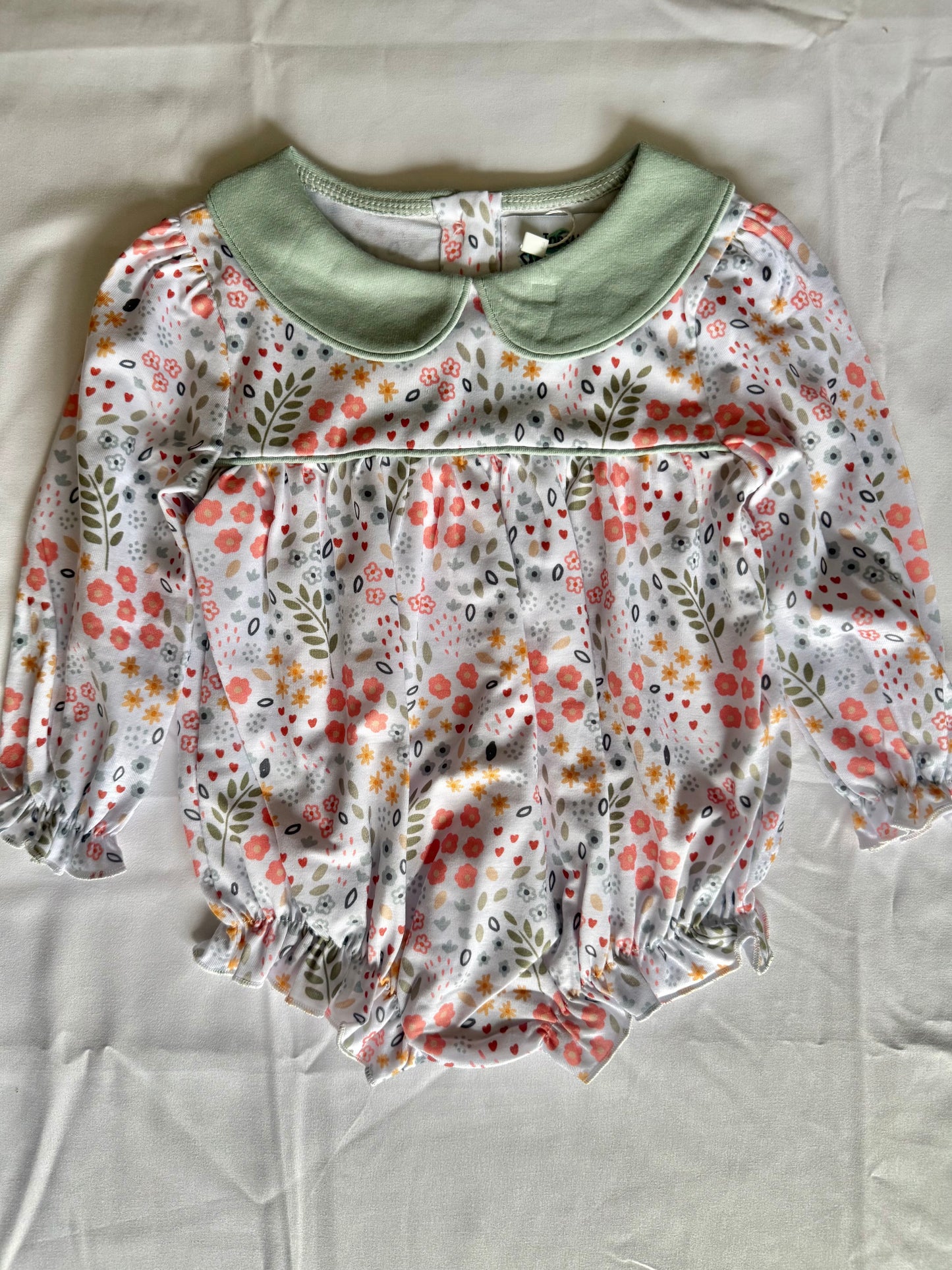 Field of Flowers Girls Bubble