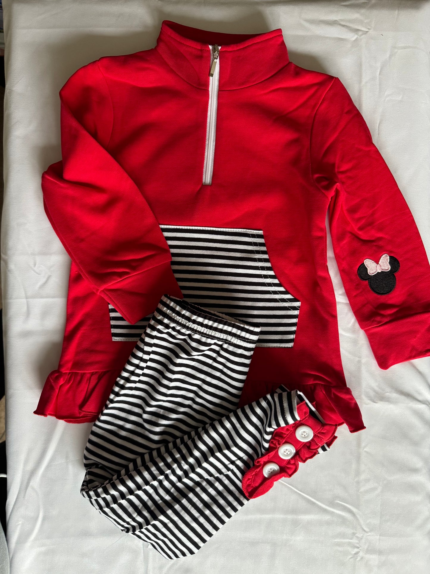 Mouse Girls Quarterzip Set