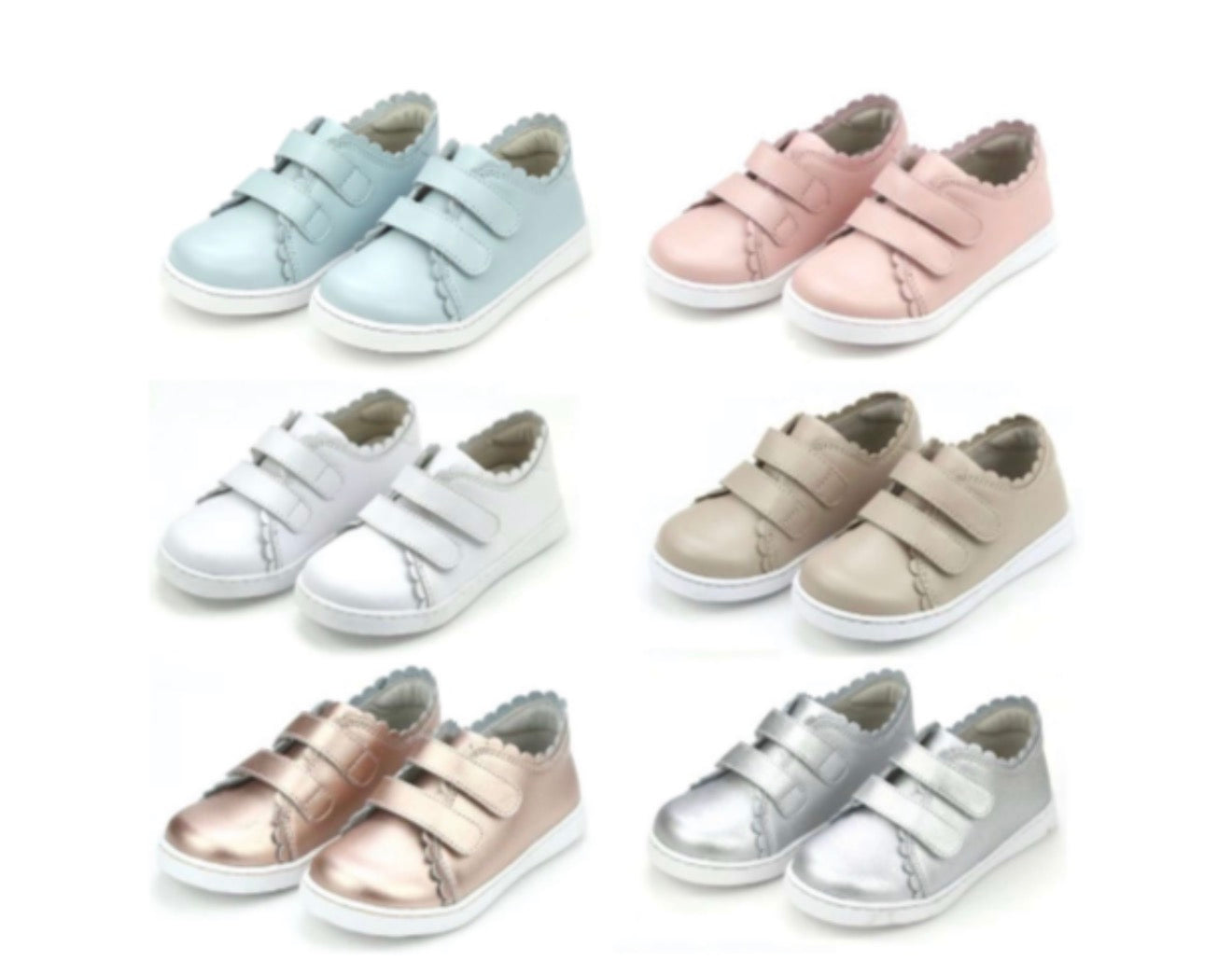 Caroline Scalloped Sneaker
