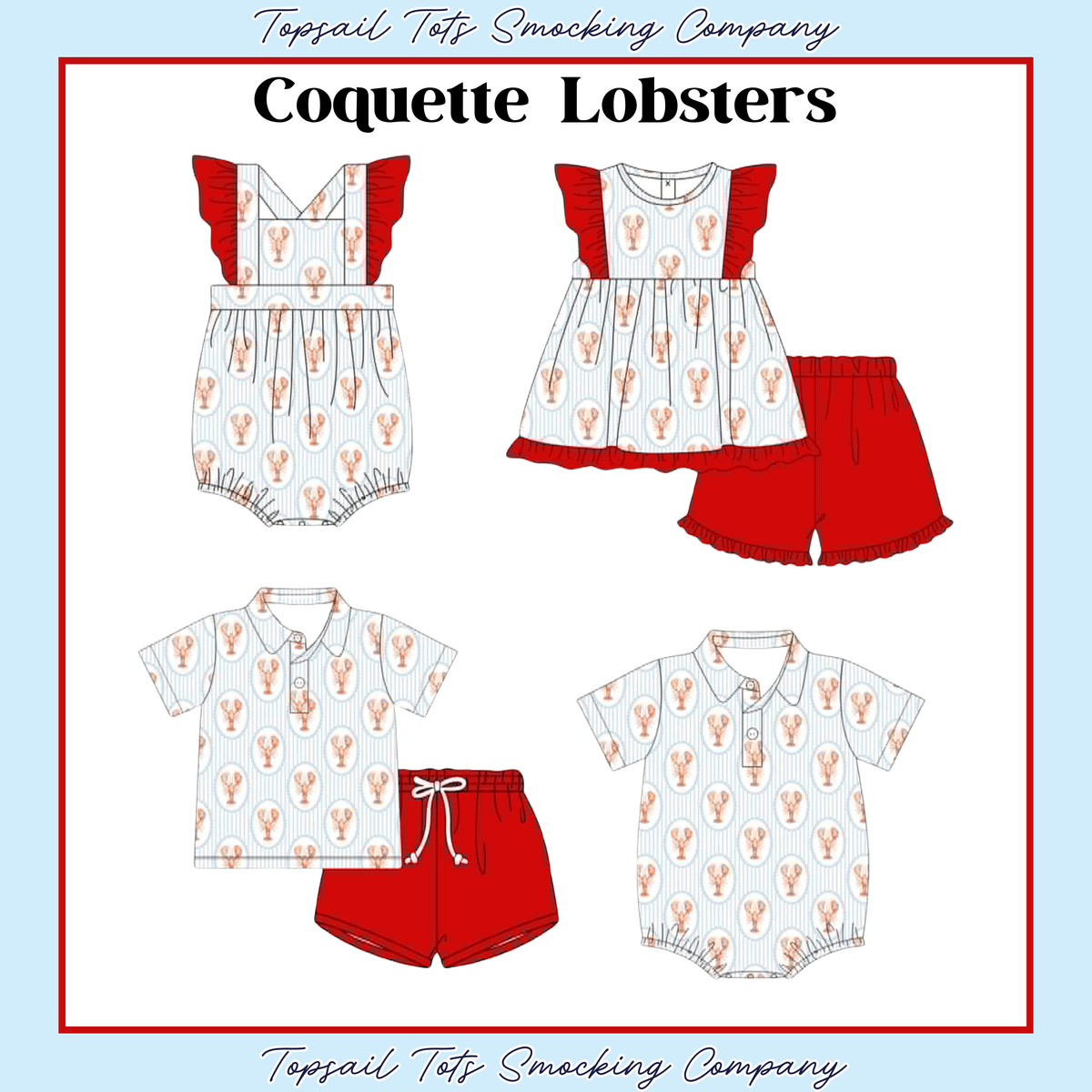 *February ETA* Coquette Lobsters