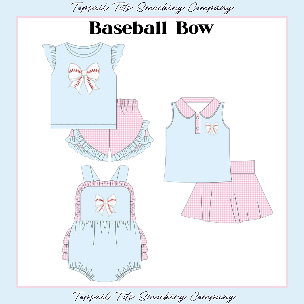 *February ETA* Baseball Bow