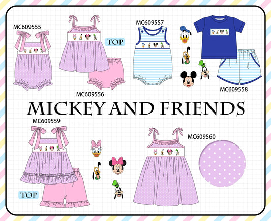 *February ETA* - Pink & Blue Character Embroidery