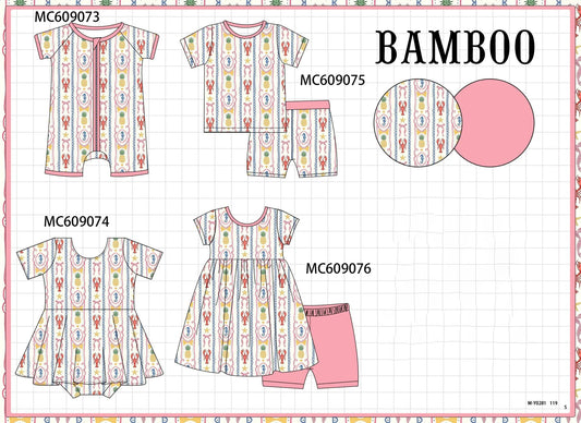 *February ETA* - Pink Lobster Bow Bamboo