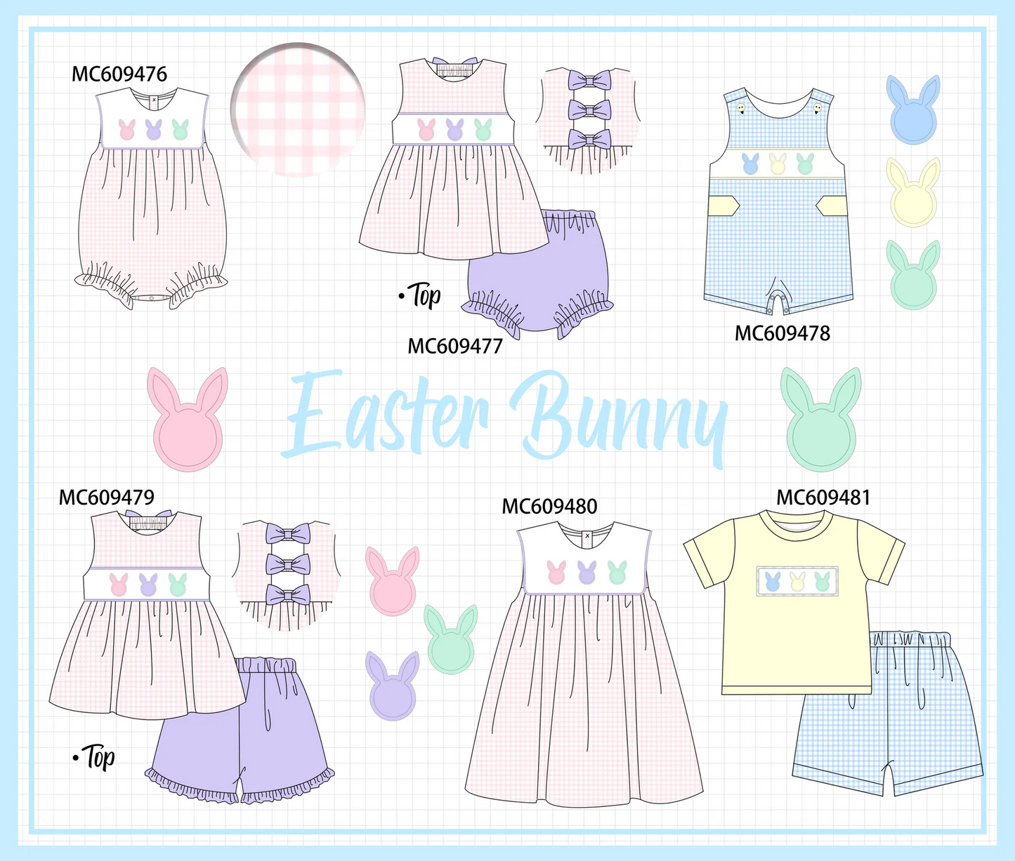 *February ETA* - Purple Easter Bunny Embroidery