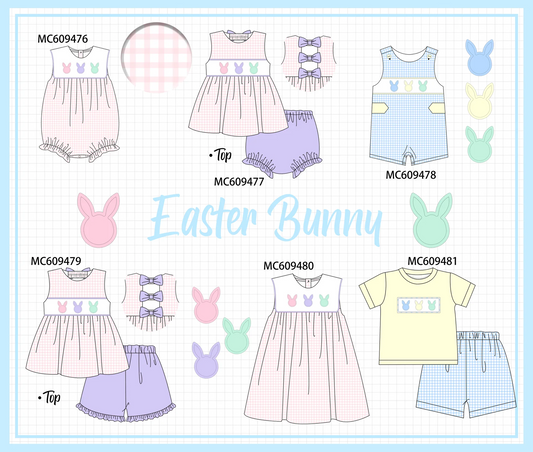 *February ETA* - Purple Easter Bunny Embroidery