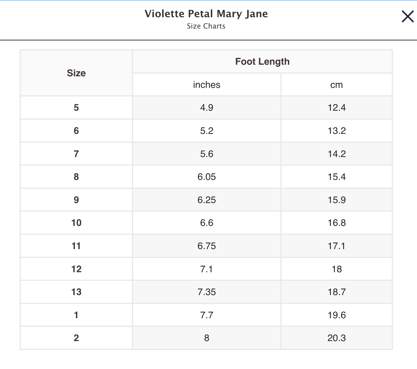 Violette Petal Mary Jane